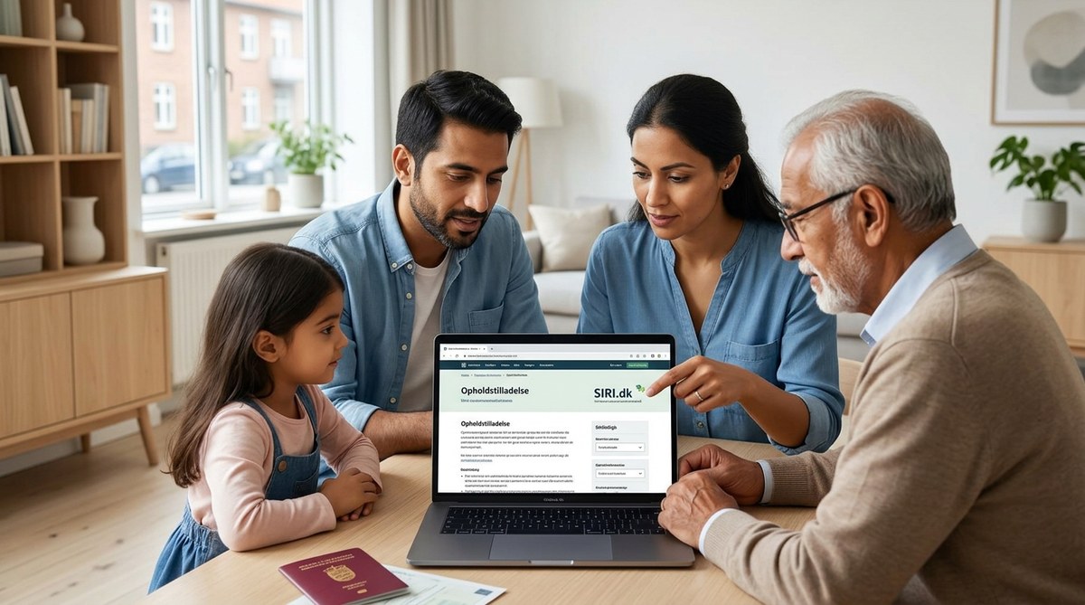 Hvordan påvirker din families situation din egen opholdstilladelse?